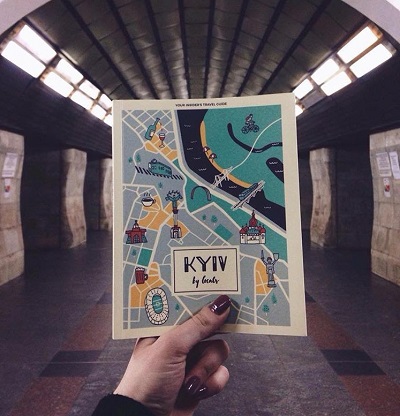 Карта Киева
