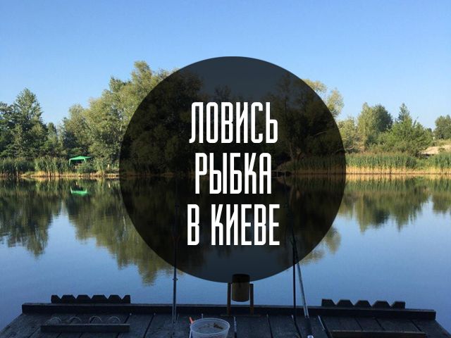 Куда пойти на рыбалку в Киеве