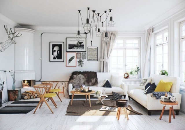 Мебель для интерьера в скандинавском стиле