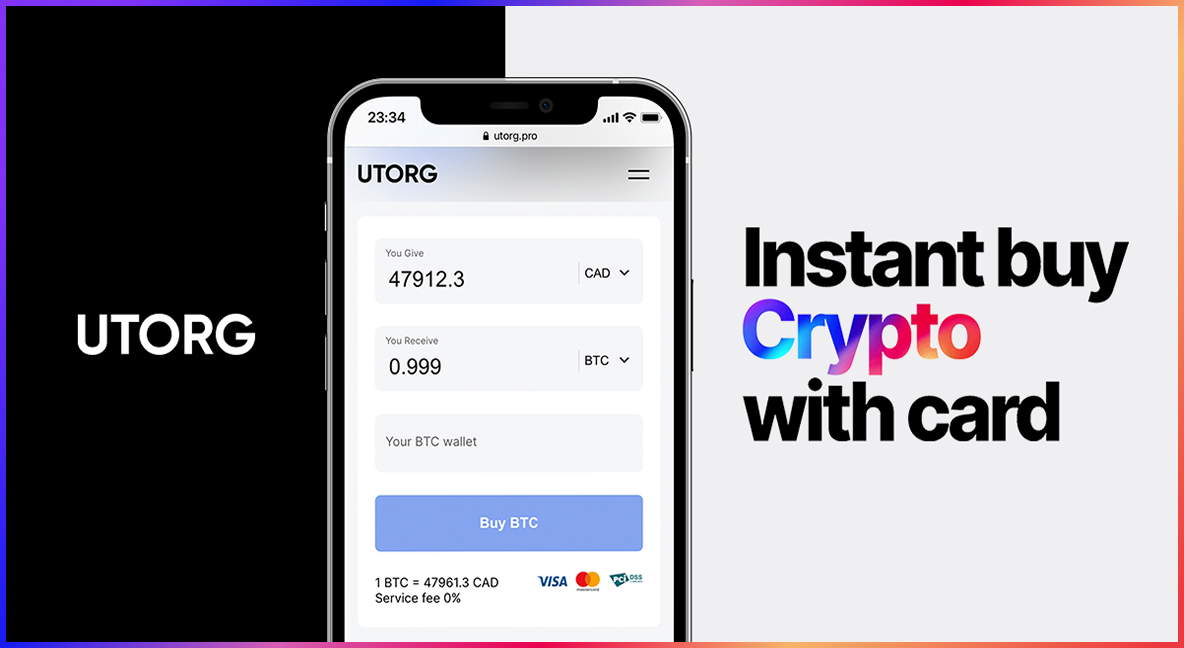 Обзор криптокарты Utorg