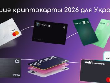 ТОП криптокарт для украинцев в 2026 году